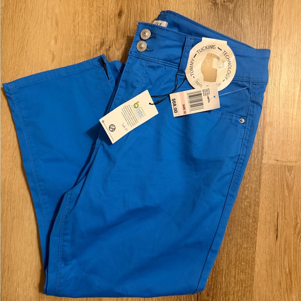 Blue Women's Cropped Pants